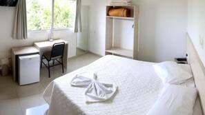 Minibar, blackout curtains, iron/ironing board, free WiFi