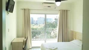 Minibar, blackout curtains, iron/ironing board, free WiFi