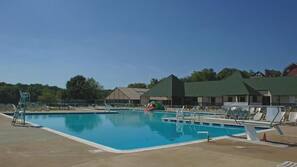 Indoor pool, outdoor pool