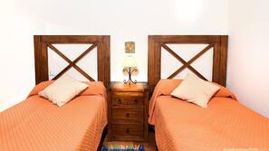 Down comforters, individually decorated, individually furnished, desk