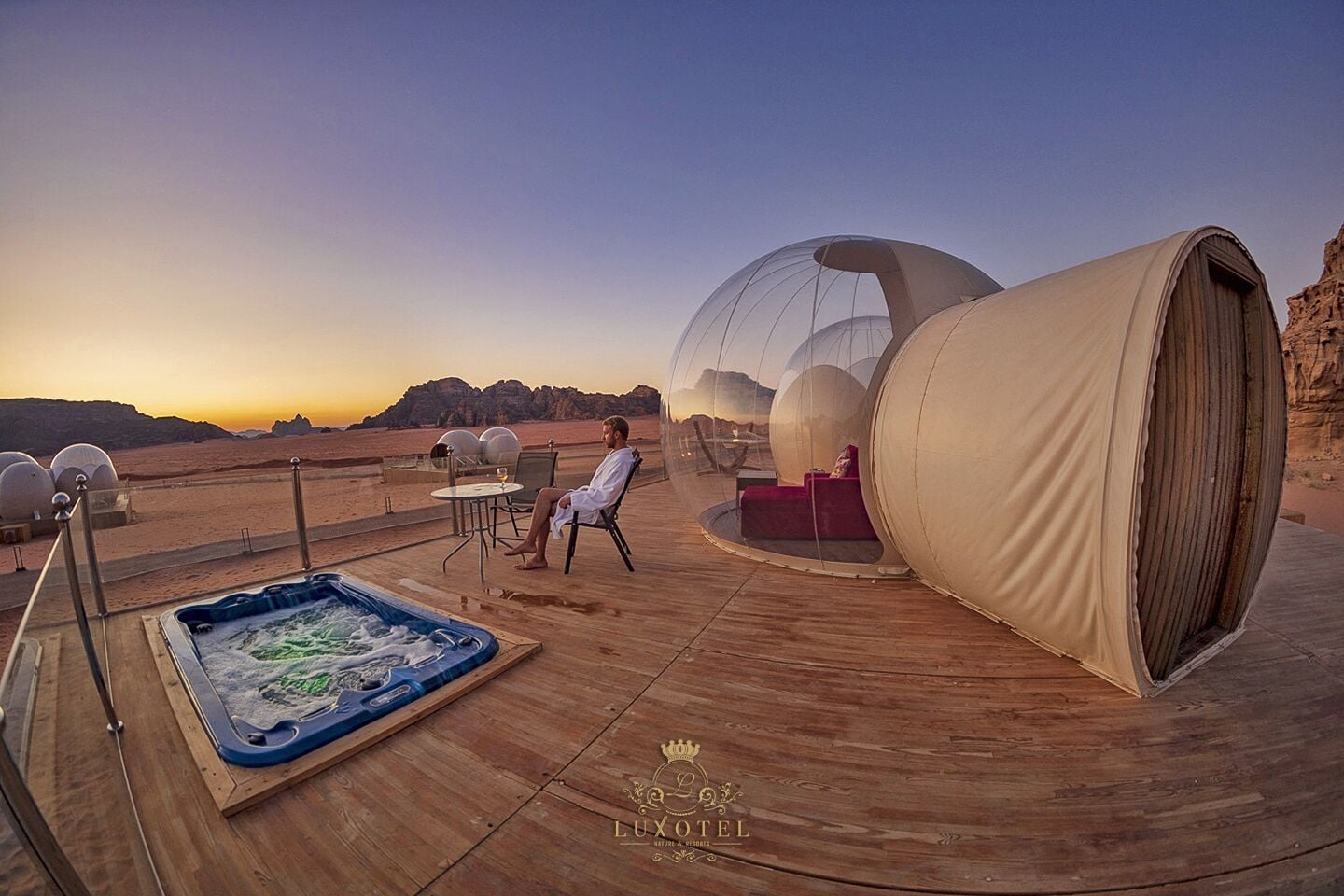 Wadi Rum Bubble Luxotel Campsite In Wadi Rum Expedia