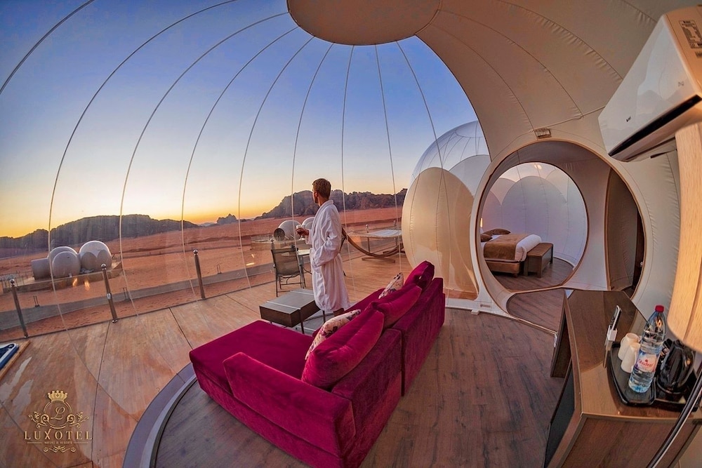 Wadi Rum Bubble Luxotel Campsite in Wadi Rum Best Rates & Deals on