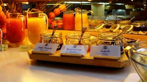 Tägliches kostenloses Frühstücksbuffet