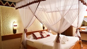 Literie de qualité supérieure, décoration personnalisée