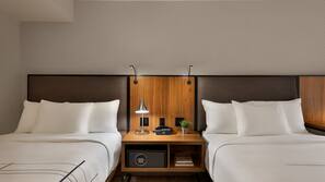 In-room safe, desk, iron/ironing board, free cribs/infant beds
