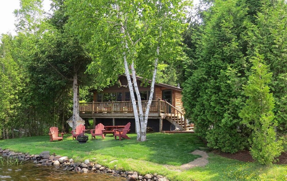 4 Lakefront All Season Colby Cottages on Lake Colby, Saranac Lake