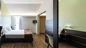 In-room safe, desk, blackout curtains, soundproofing