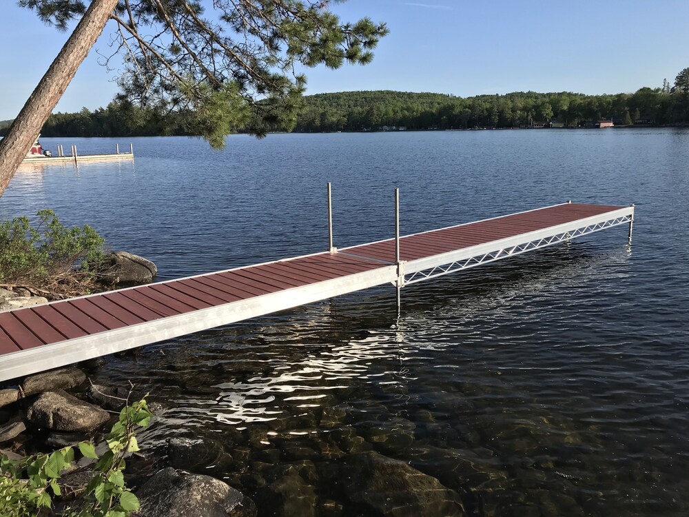 Maine Waterfront Cottage on East Grand Lake in Danforth Best Rates