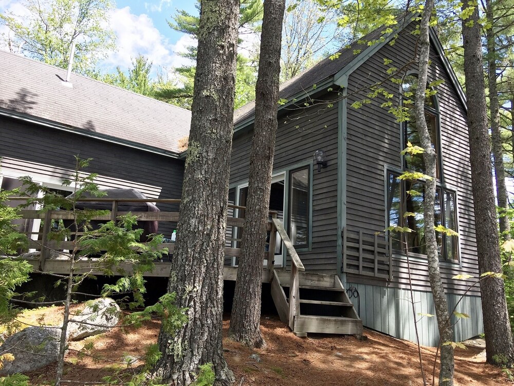 Comfortable lake home on pristine Beech Hill Pond Otis Vrbo