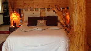 2 bedrooms, individually decorated, individually furnished, desk