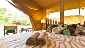 Coffre-forts dans les chambres, bureau, draps fournis