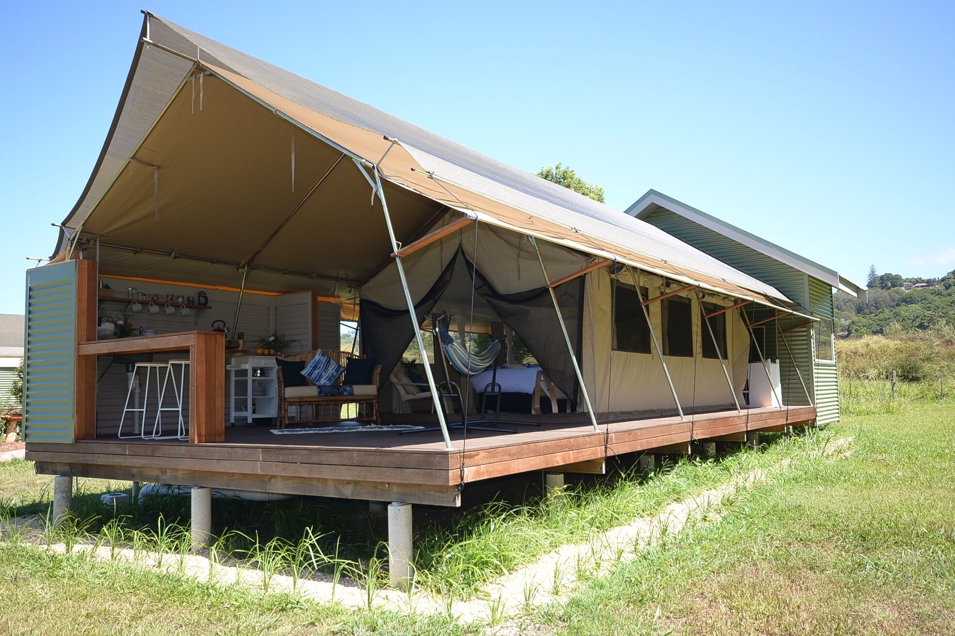 Glamping@byron Luxury Tent #1 - Minutes to Byron With Easy Access