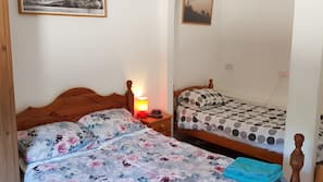 Desk, iron/ironing board