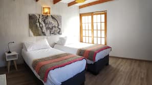 Premium bedding, memory foam beds, in-room safe, blackout curtains