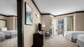 Premium bedding, minibar, in-room safe, desk