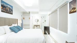 Hochwertige Bettwaren, Pillowtop-Betten, Schreibtisch