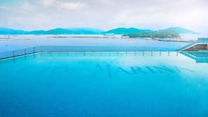 Seasonal outdoor pool