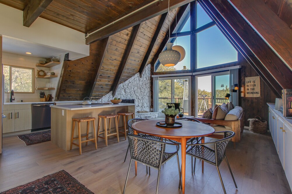 Modern A Frame W Wet Bar Pool Table Large Deck Amazing