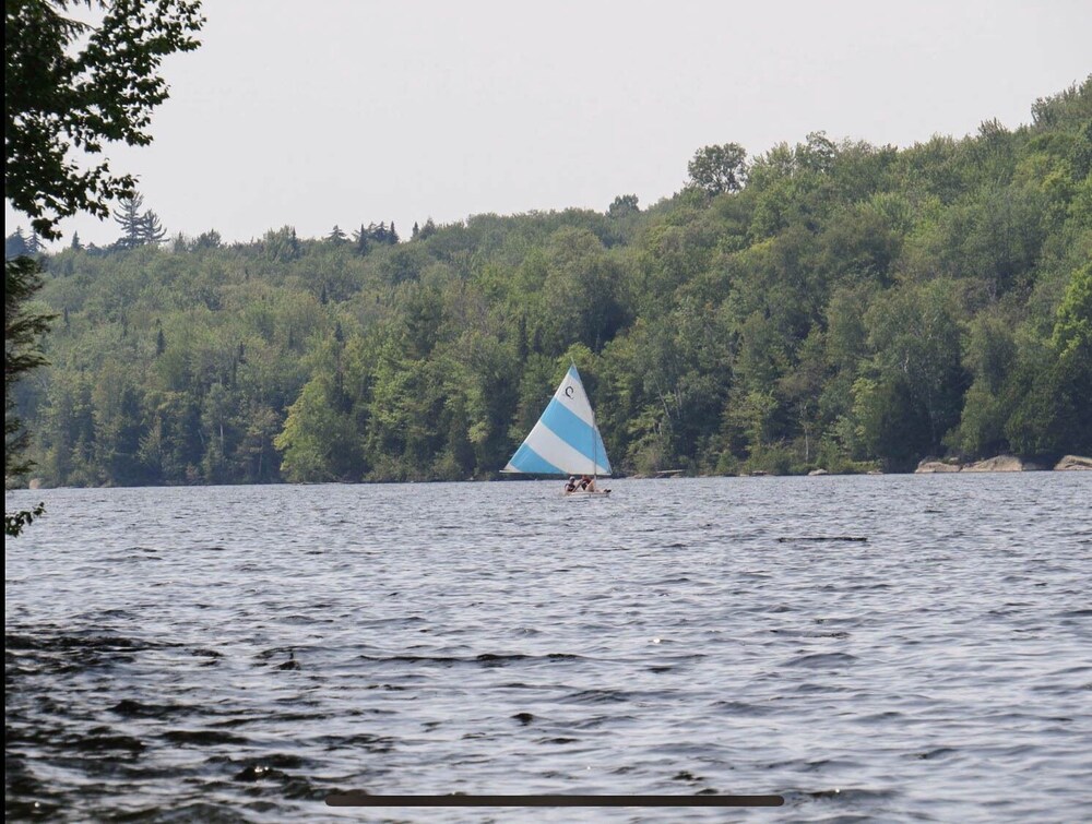 Waterfront 4 Season Cabin on Lake Colby in Saranac Lake furnished in ADK Decor