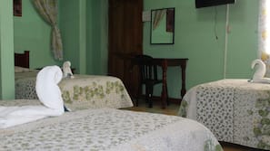 4 bedrooms, blackout drapes, iron/ironing board, free WiFi
