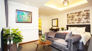 Minibar, két bảo mật tại phòng, bàn, màn/rèm cản sáng