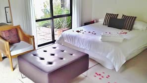 Individually decorated, individually furnished, iron/ironing board