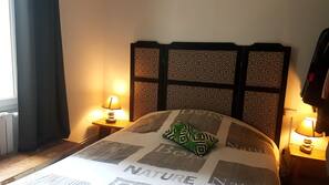 2 chambres, accès Internet, draps fournis