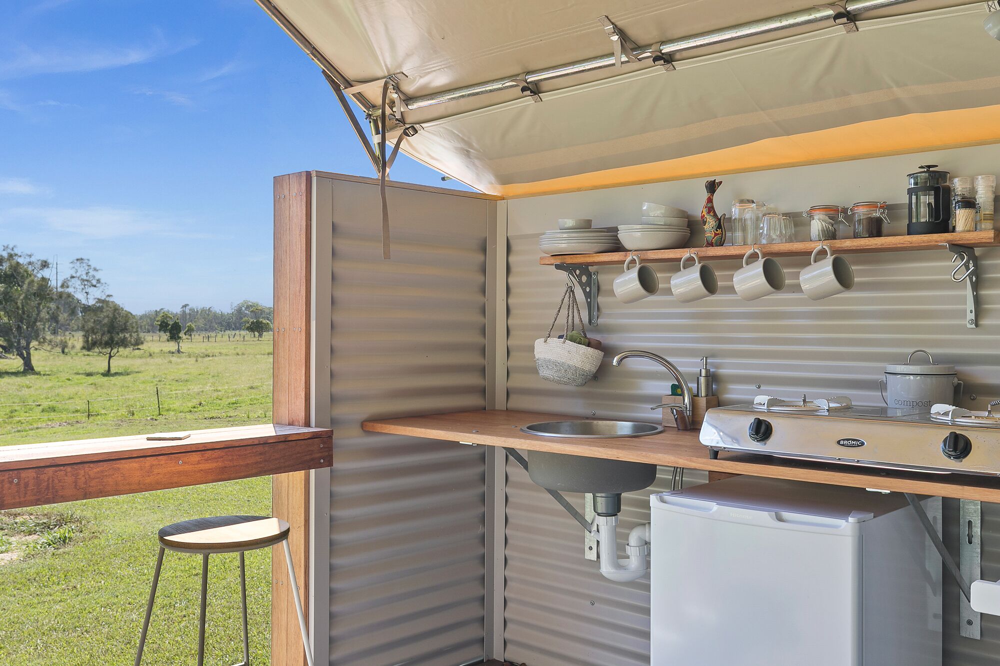 Glamping@byron Luxury Tent #4 With Outdoor Bath