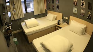 Free WiFi, linens