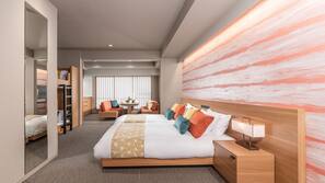 Couette en duvet d'oie, coffres-forts dans les chambres, bureau