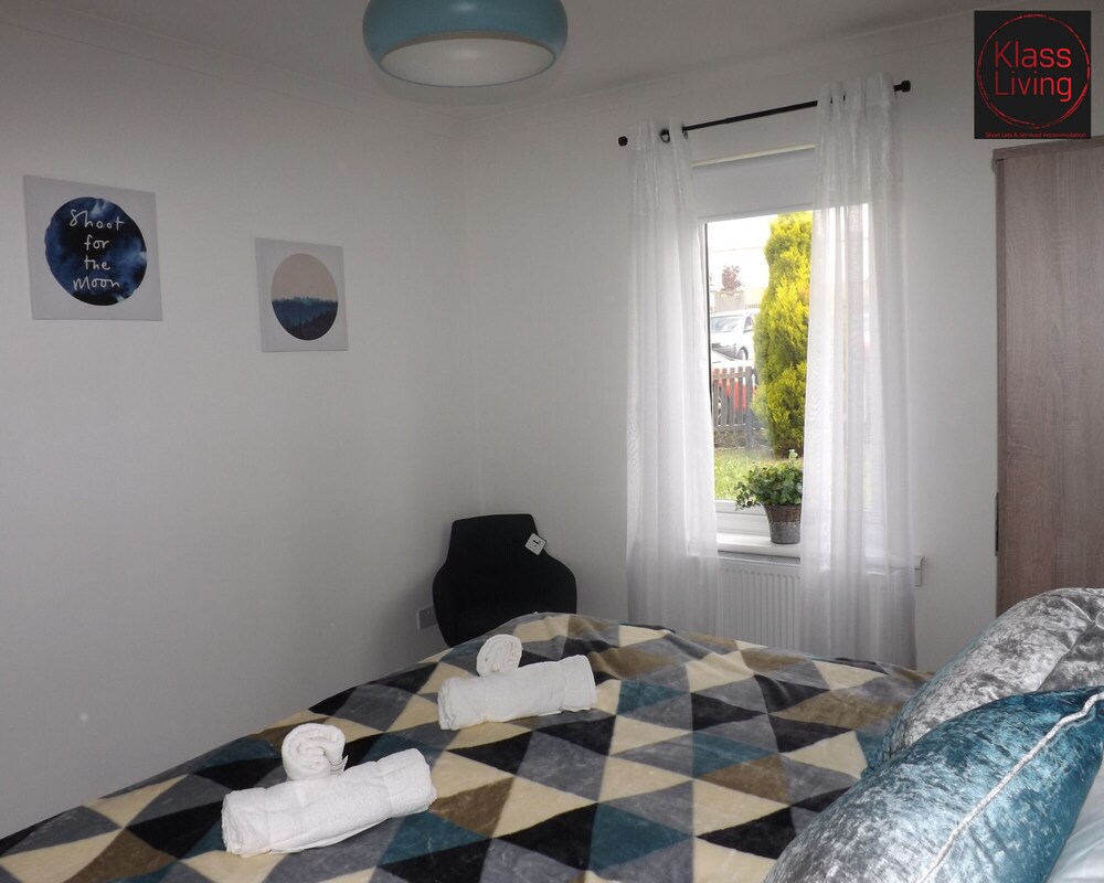 Room, Two Bedroom Apartment by Klass Living Serviced Accommodation Motherwell - Anderson Apartment With WiFi &Parking