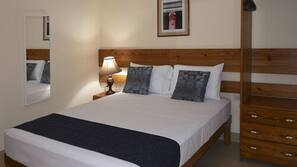 In-room safe, desk, laptop workspace, soundproofing