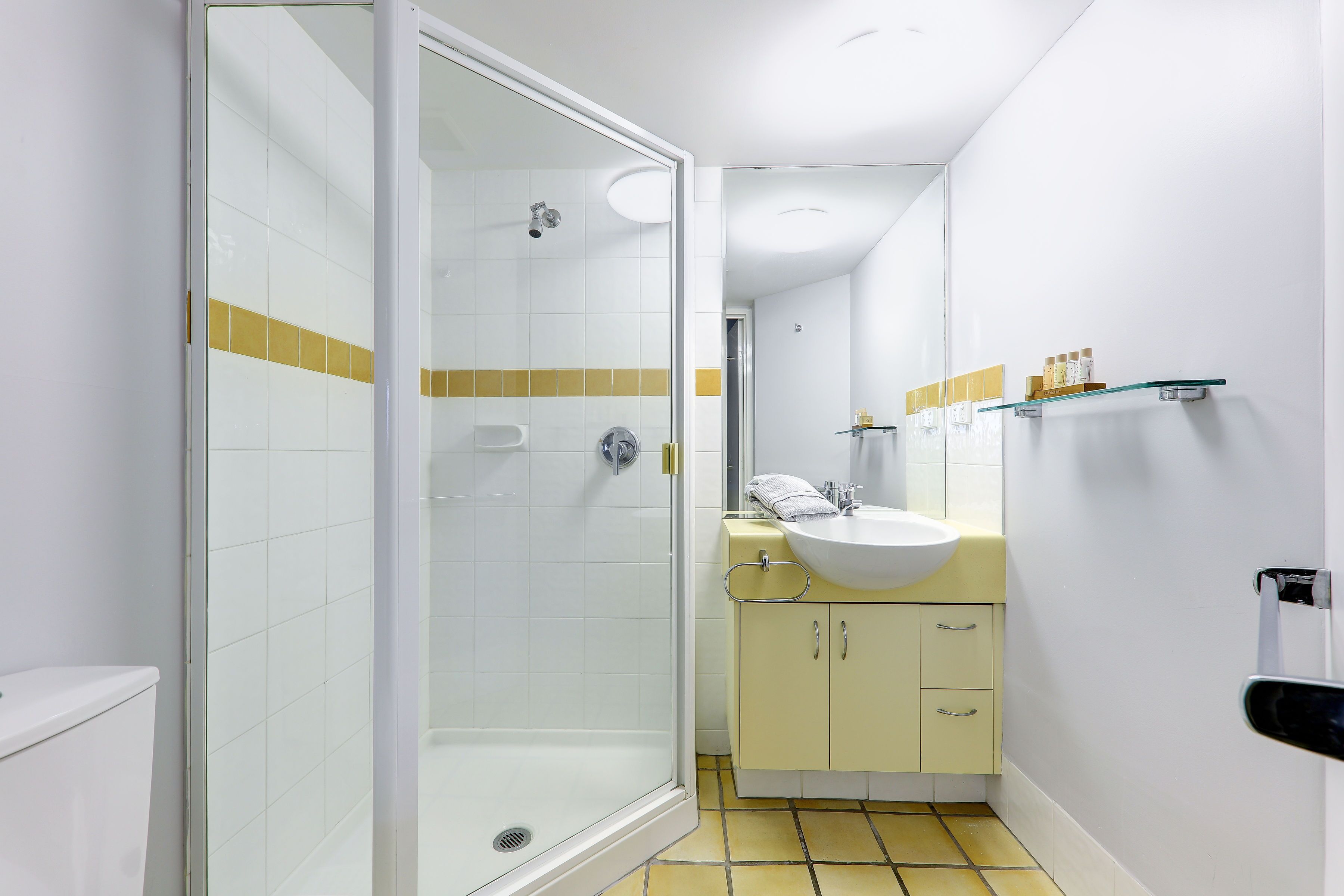 Opposite the Pristine Beach of Alex Headland