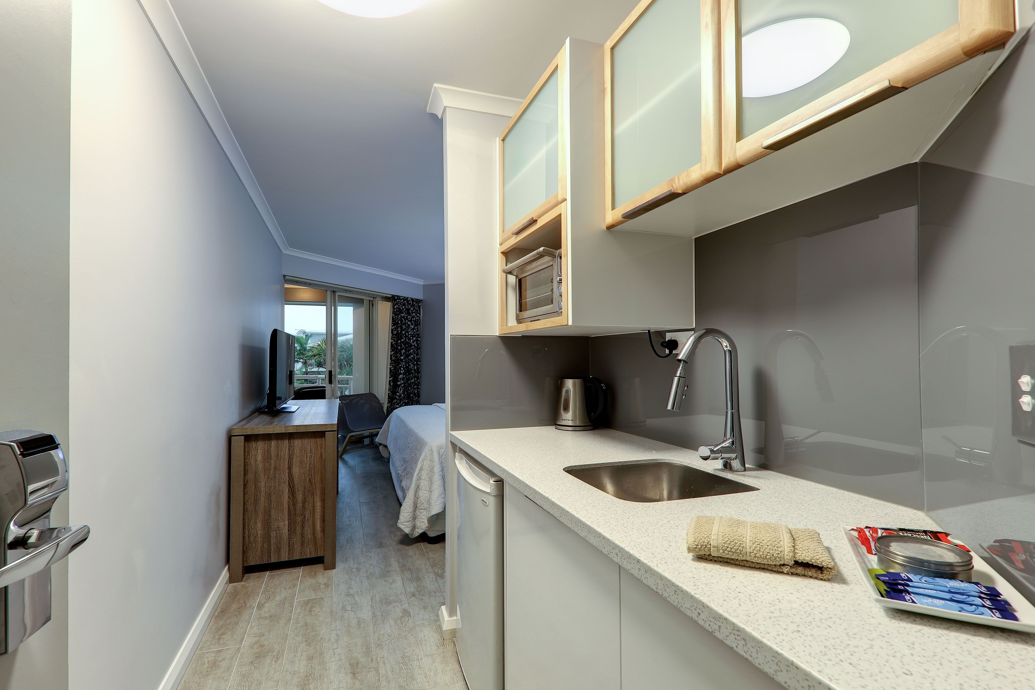 Opposite the Pristine Beach of Alex Headland