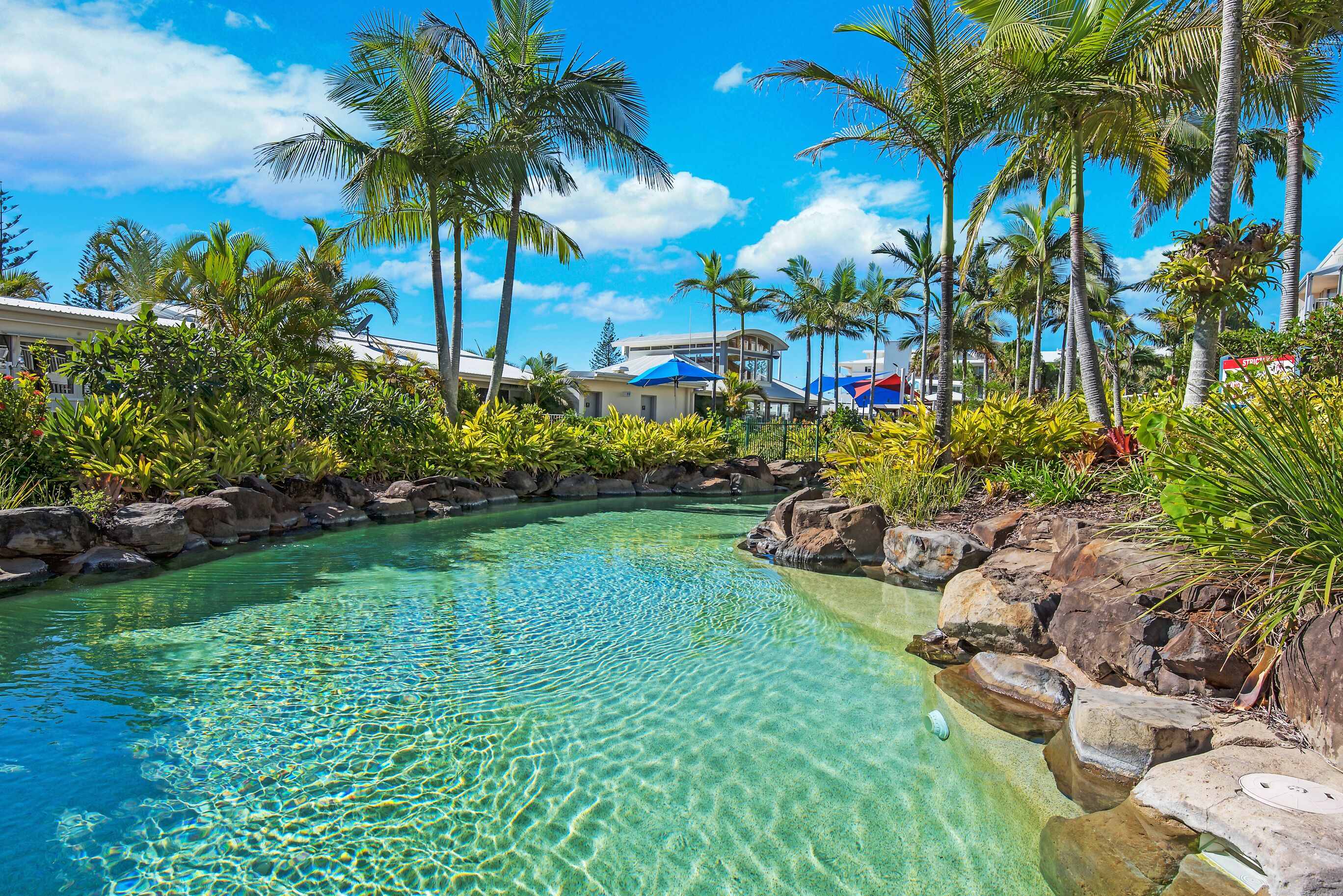 Opposite the Pristine Beach of Alex Headland