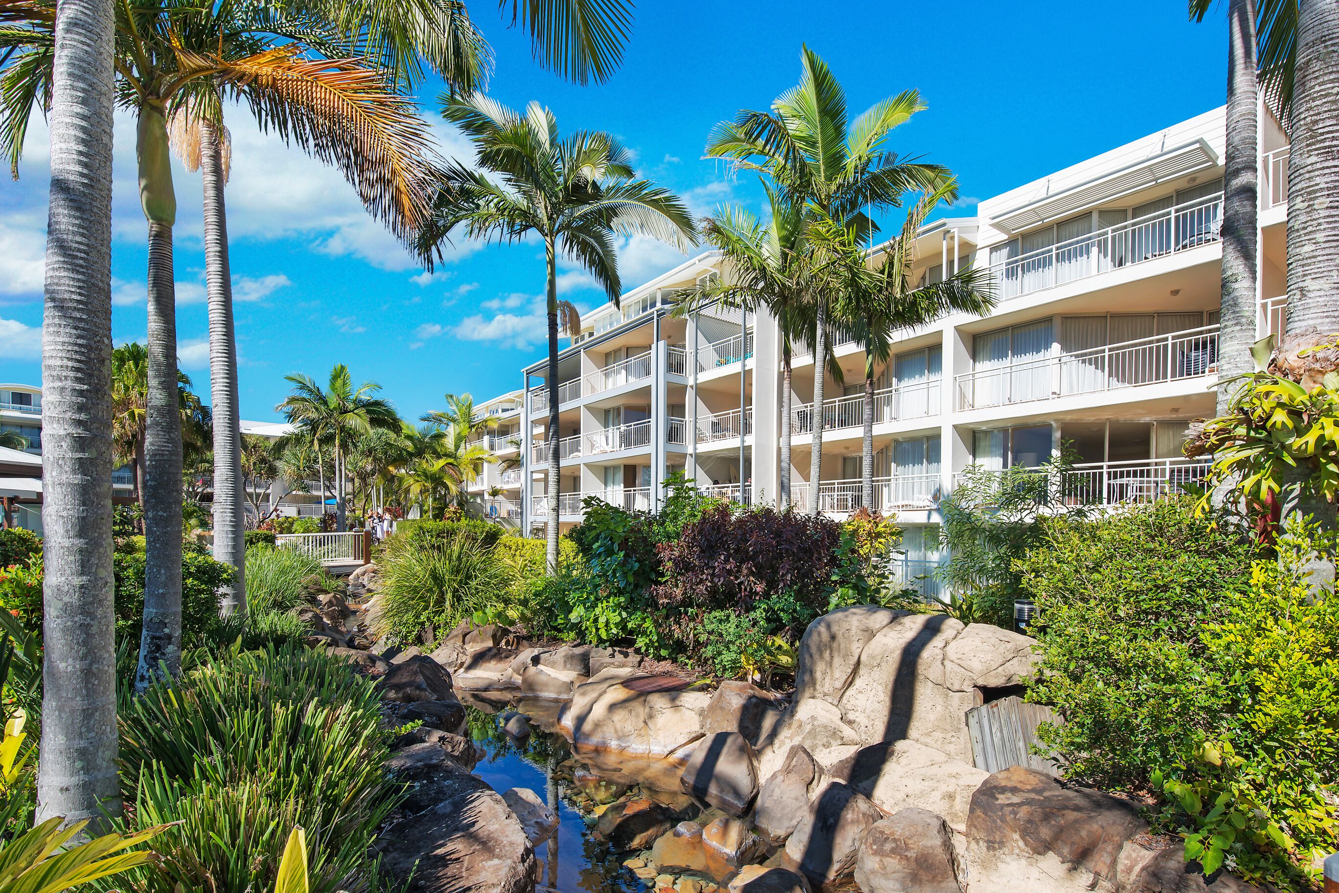 Opposite the Pristine Beach of Alex Headland