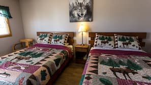 Free WiFi, linens