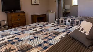 Free WiFi, linens