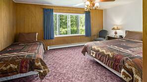 Desk, blackout drapes, free WiFi, linens