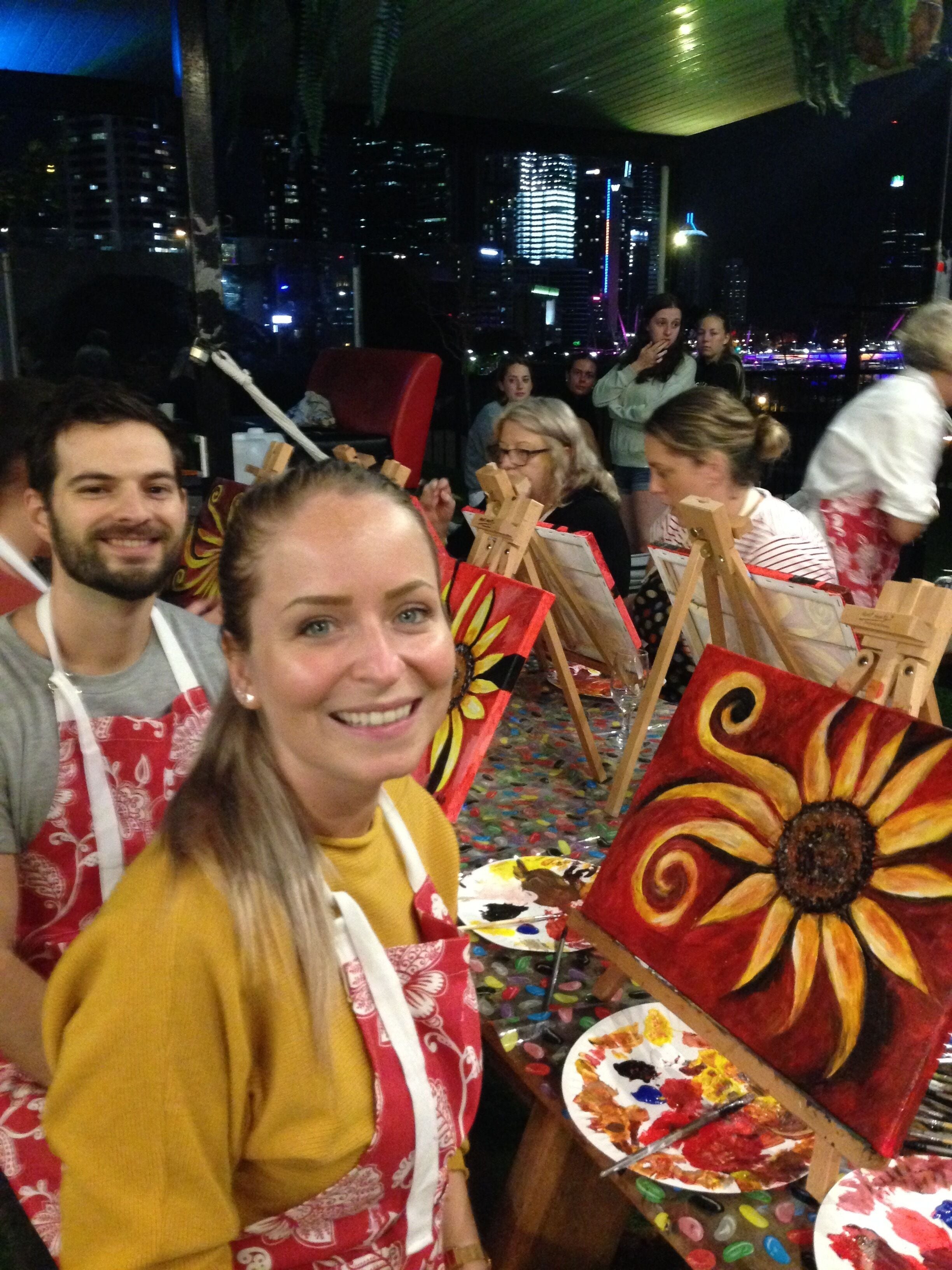 Wesley Taylor Art Studios Paint & Stay plus tour