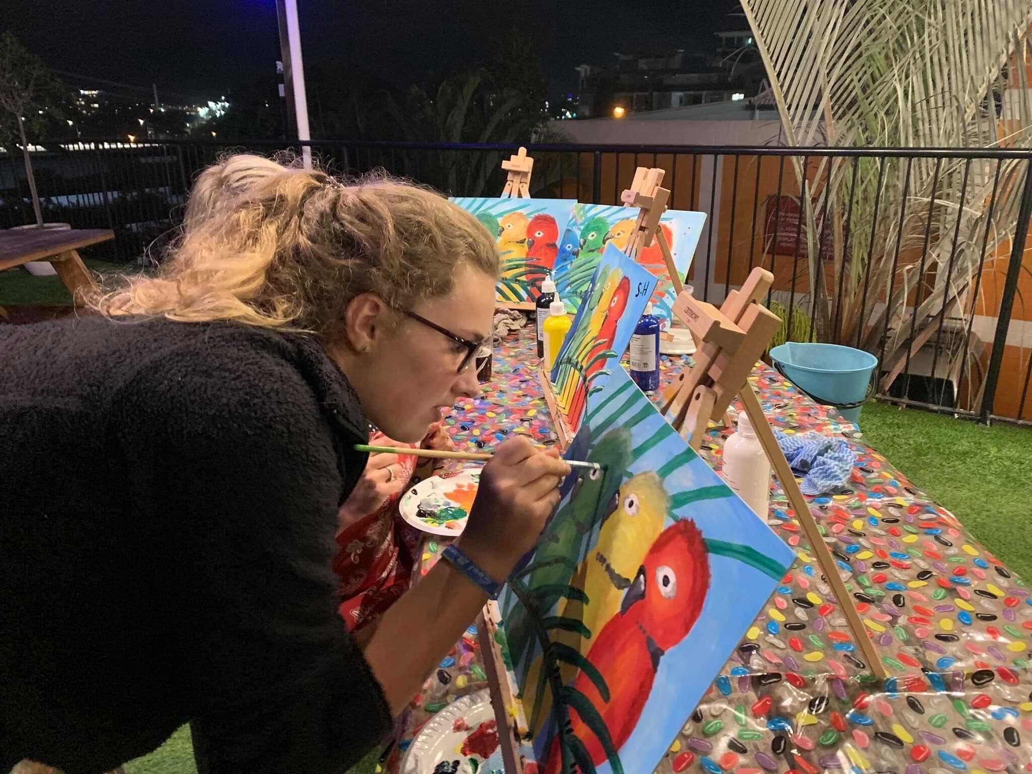 Wesley Taylor Art Studios Paint & Stay Plus Tour