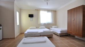 Free WiFi, linens