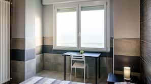 Desk, free WiFi, linens