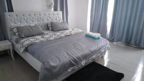 1 chambre, fer et planche à repasser, Wi-Fi gratuit, draps fournis