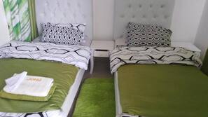 1 chambre, fer et planche à repasser, Wi-Fi gratuit, draps fournis