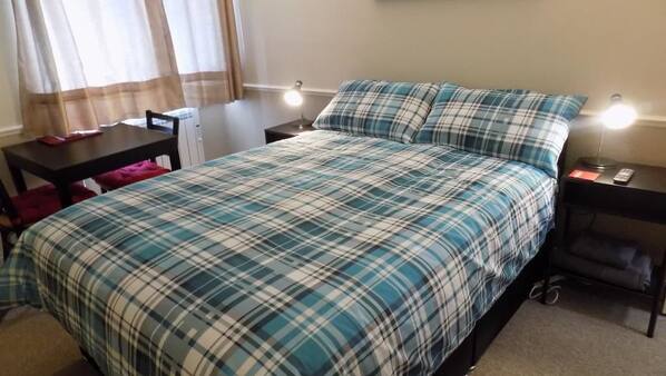 Laptop workspace, iron/ironing board, free cots/infant beds, free WiFi