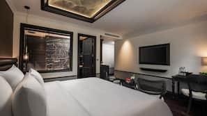 Bettwäsche aus ägyptischer Baumwolle, hochwertige Bettwaren, Minibar