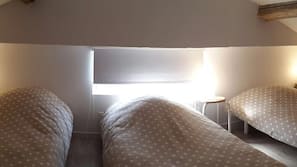 Individually decorated, individually furnished, iron/ironing board