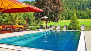 Seasonal outdoor pool