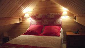 1 chambre, fer et planche à repasser